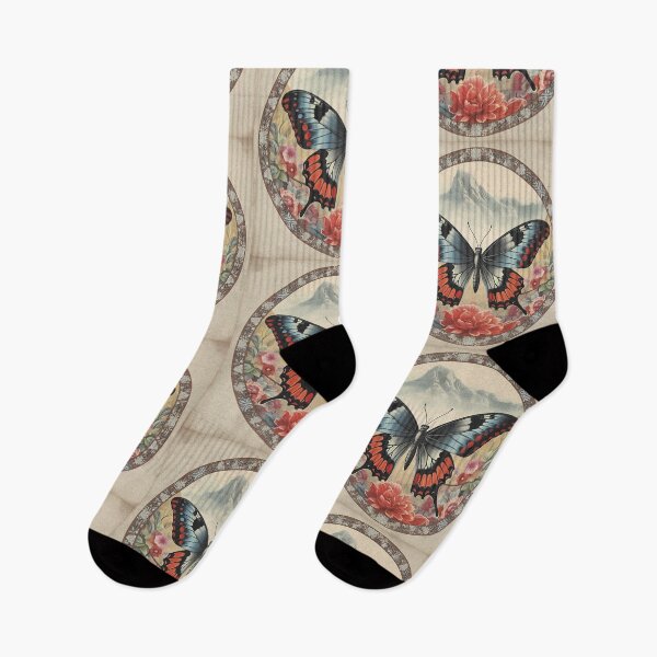 Item preview, Vintage illustration of a beautiful butterfly designed and sold by Happy Mood Design.