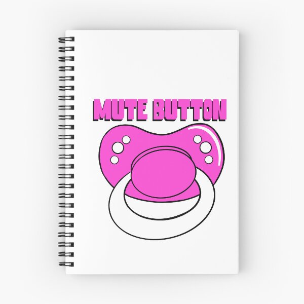 Item preview, Mute Button - Pink designed and sold by DF3.