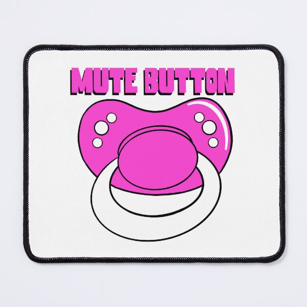 Item preview, Mute Button - Pink designed and sold by DF3.