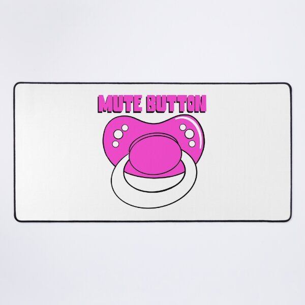 Item preview, Mute Button - Pink designed and sold by DF3.