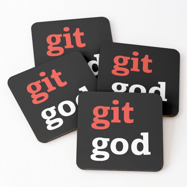 Item preview, git god (dark background) designed and sold by Jeeb-Arts.