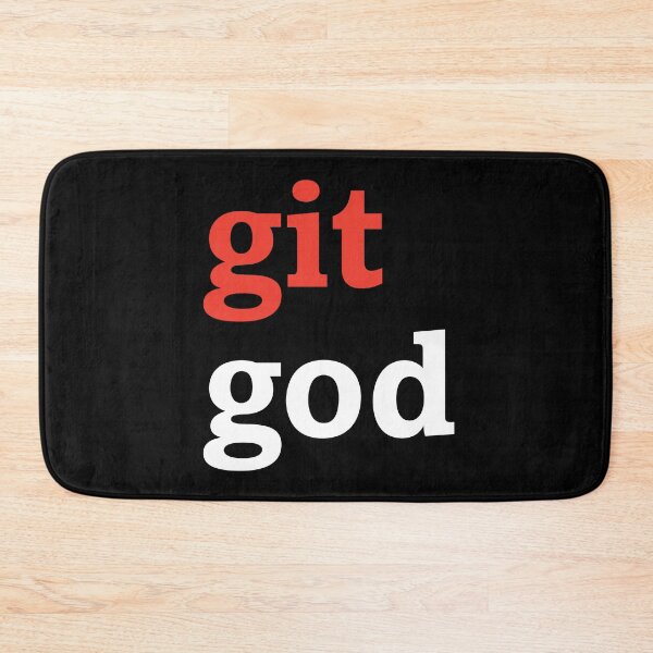 Item preview, git god (dark background) designed and sold by Jeeb-Arts.