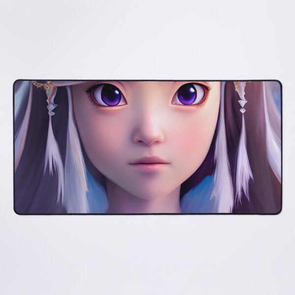 Item preview, Ice Princess - Enchanting Art Print designed and sold by ZenEverAI.