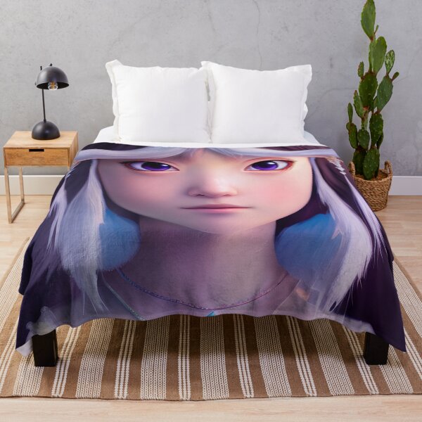 Item preview, Ice Princess - Enchanting Art Print designed and sold by ZenEverAI.