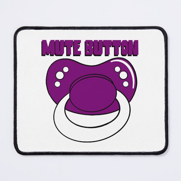Item preview, Mute Button - Purple designed and sold by DF3.