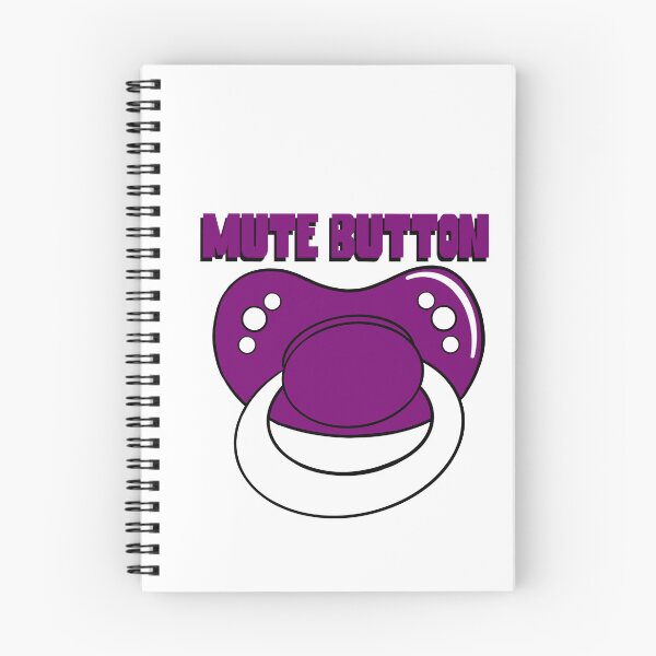 Item preview, Mute Button - Purple designed and sold by DF3.