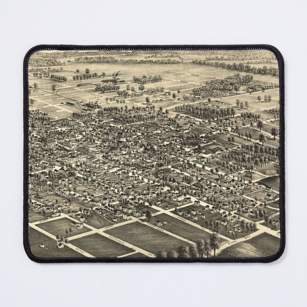 Item preview, Vintage Bowling Green OH Map (1888) Old BG Ohio Atlas designed and sold by BravuraMedia.