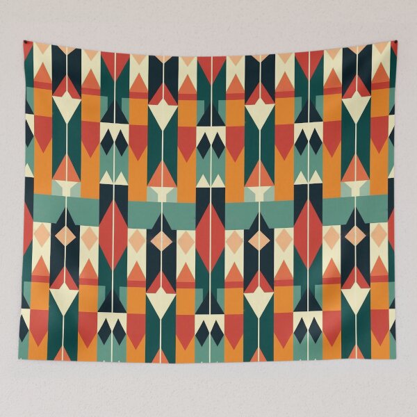 Item preview, Western Geometric Seamless Pattern designed and sold by Abigail Robichaud.