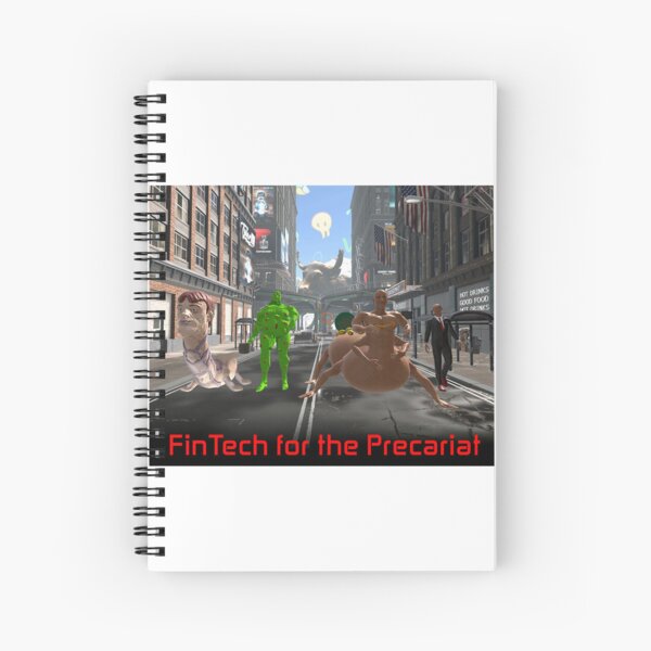 Item preview, FinTech for the Precariat designed and sold by ambriente.