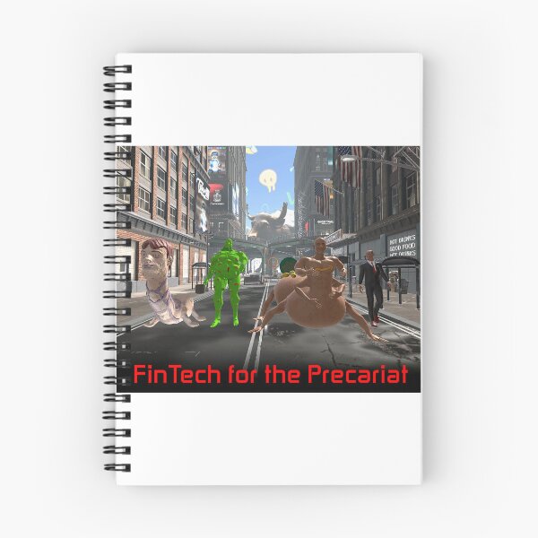 Item preview, FinTech for the Precariat designed and sold by ambriente.