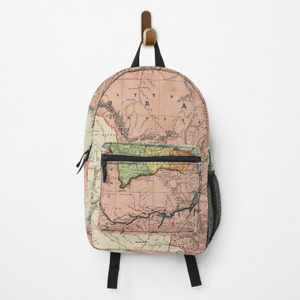 Item preview, Vintage Brazil Map (1892) Old Brazilian Relief Atlas designed and sold by BravuraMedia.