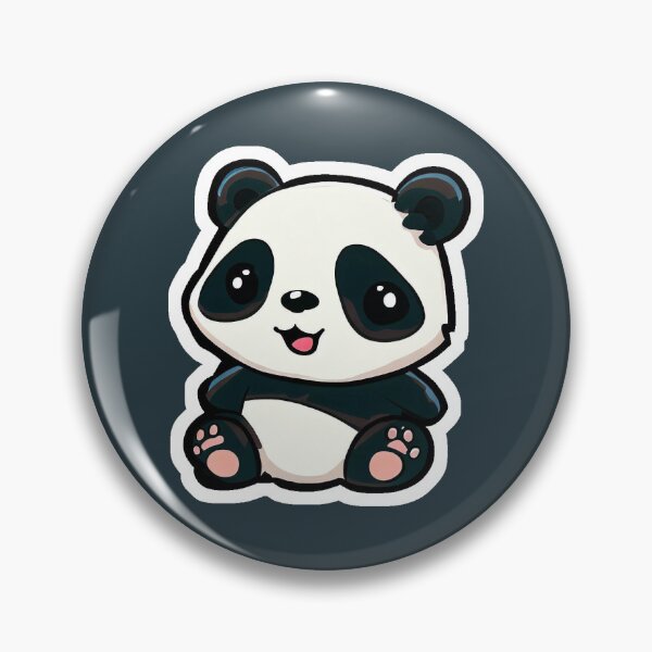 Item preview, Cute Derpy Panda Sitting designed and sold by ItsRiskyy.