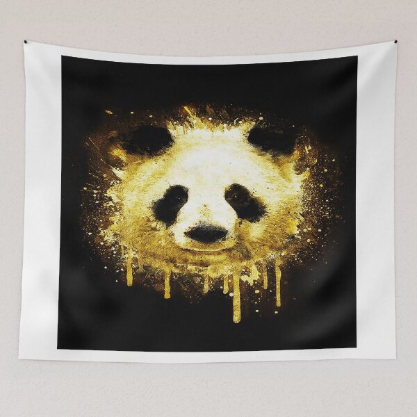 Aperçu de l'œuvre Panda d'or créée et vendue par Varselly.