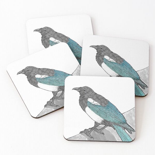 Item preview, Eurasian Magpie designed and sold by VonRavenDesign.