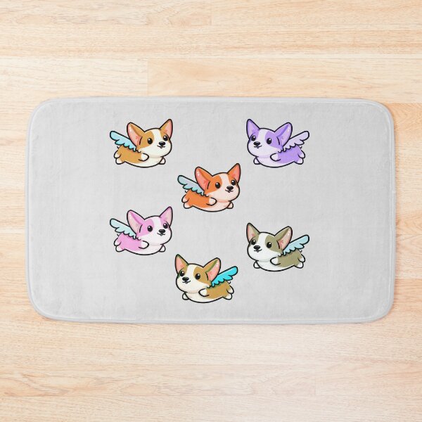 Item preview, Collective of Flying Cute Corgi designed and sold by Clumsy People.