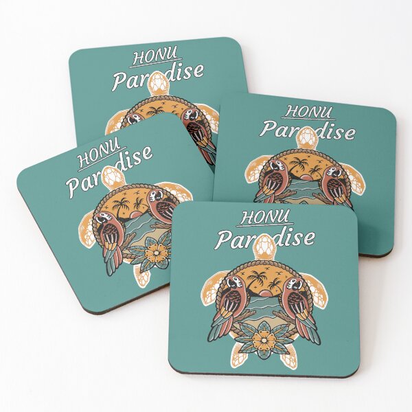 Item preview, Honu Paradise Hawaii Pacific Sea Turtle for Ocean Lovers designed and sold by Winter--Flowers.