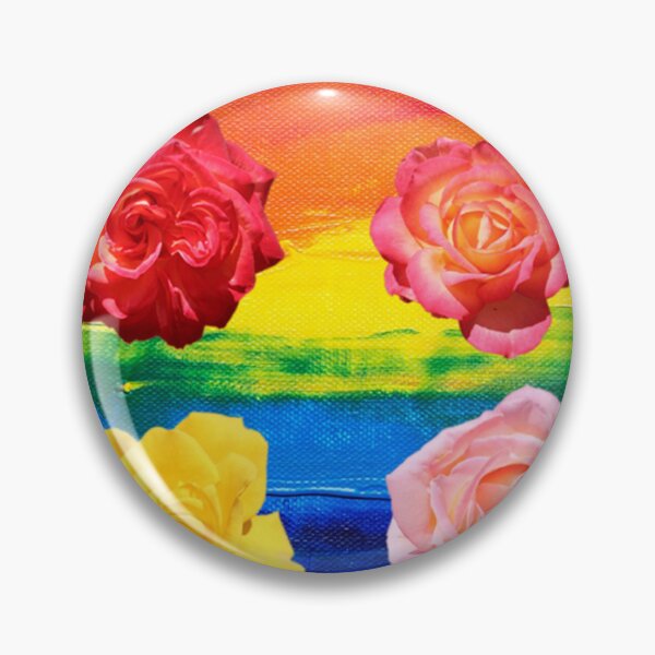 Item preview, I Love My Roses Painted Background designed and sold by BattlefoxxEarth.