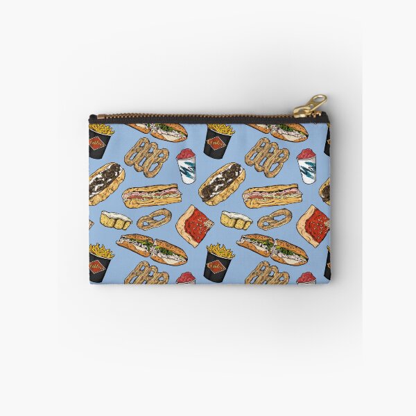 Item preview, Philly Foods Pattern - Blue designed and sold by Elizabeth Weglein.