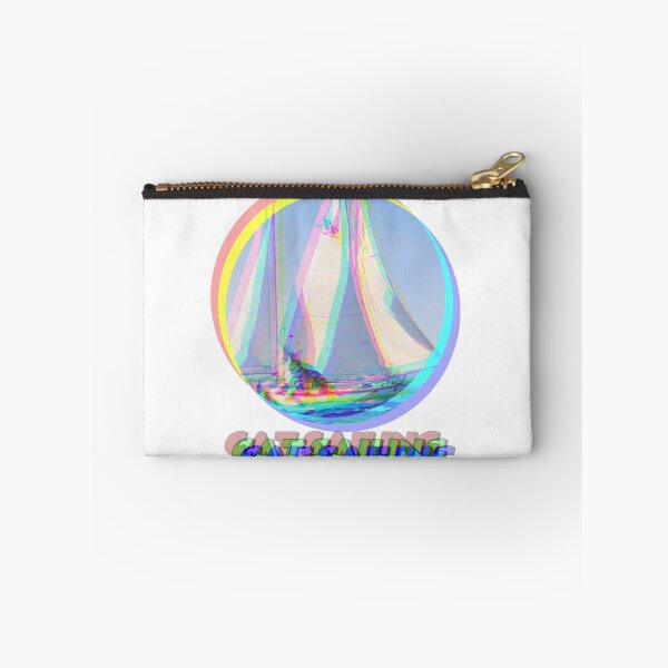 Item preview, Cat Sailing Optimist Dinghy,Cat Sailing,Cat on the Sea,Cat Sticker designed and sold by Lychee Design.