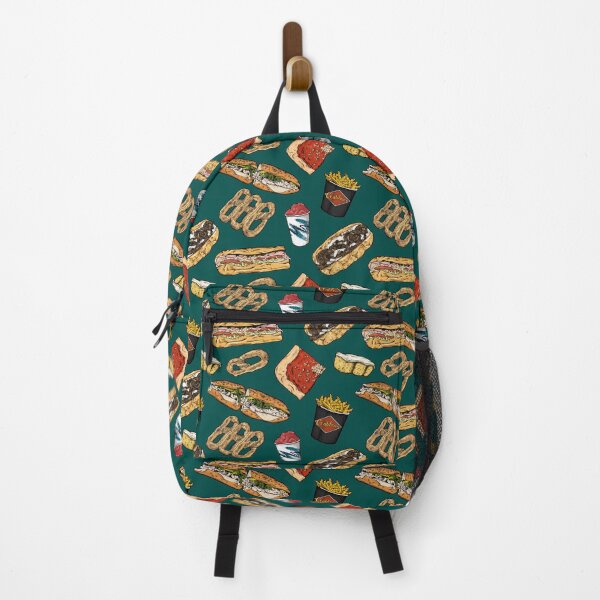 Item preview, Philly Foods Pattern - Dark Green designed and sold by Elizabeth Weglein.
