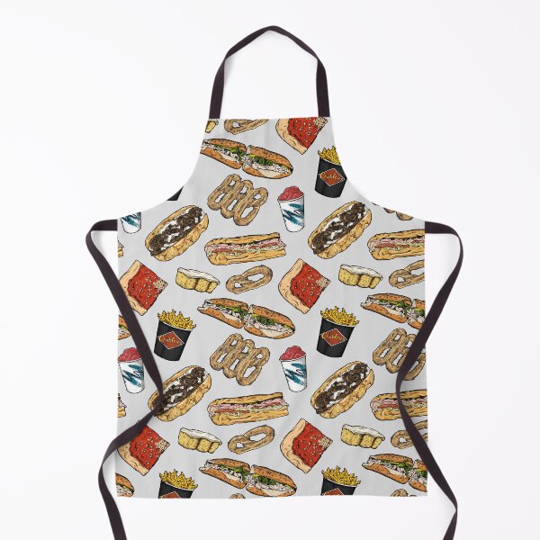 Item preview, Philly Foods Pattern - Gray designed and sold by Elizabeth Weglein.