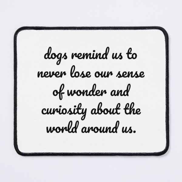 Item preview, "Embrace Wonder: Rediscovering the World Through the Eyes of Dogs" designed and sold by MeganMo.