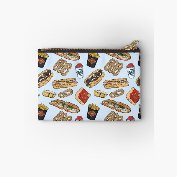 Item preview, Philly Foods Pattern - Light Blue designed and sold by Elizabeth Weglein.