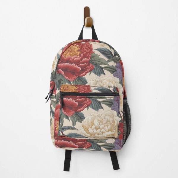 Item preview, Vintage Pattern with Peonies designed and sold by Happy Mood Design.