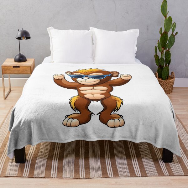 Item preview, Monkey in cartoon style designed and sold by IrinaGuArt.
