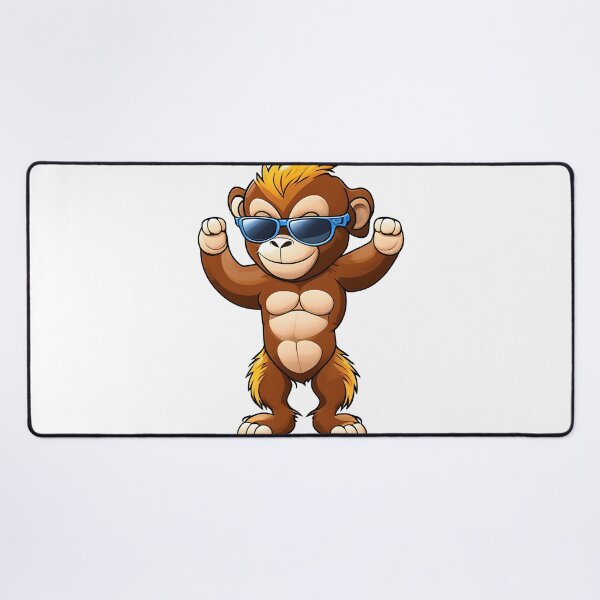 Item preview, Monkey in cartoon style designed and sold by IrinaGuArt.