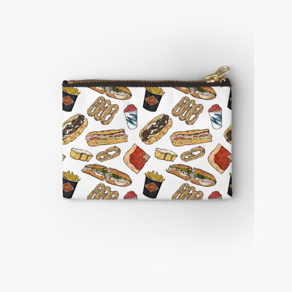 Item preview, Philly Foods Pattern - White designed and sold by Elizabeth Weglein.