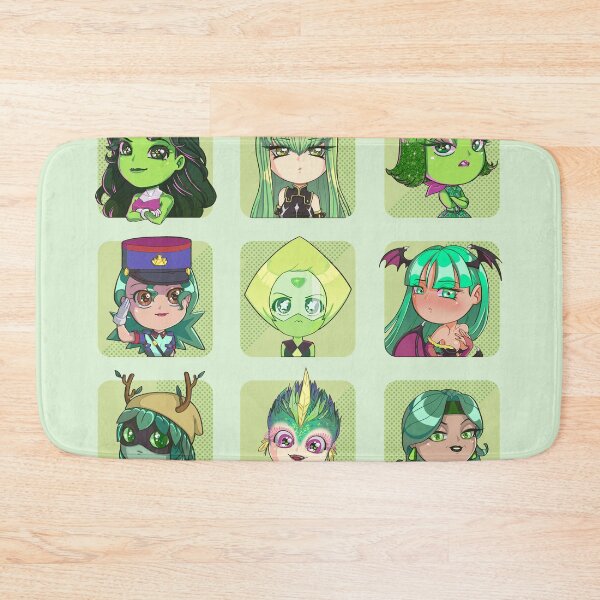 Item preview, 3x3 Green Haired Characters designed and sold by MelTina.