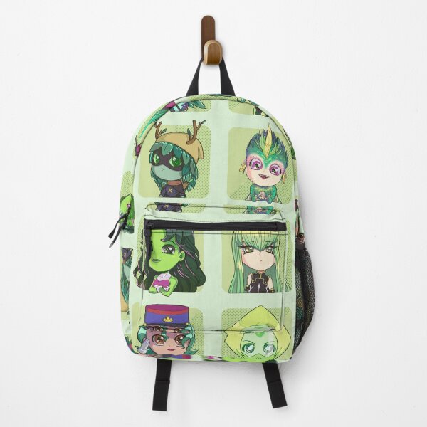 Item preview, 3x3 Green Haired Characters designed and sold by MelTina.