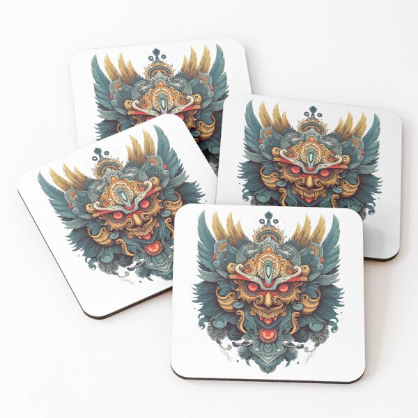 Item preview, Nusantara Nocturne: Owl in Indonesian Artistic Style designed and sold by Blackstylez.