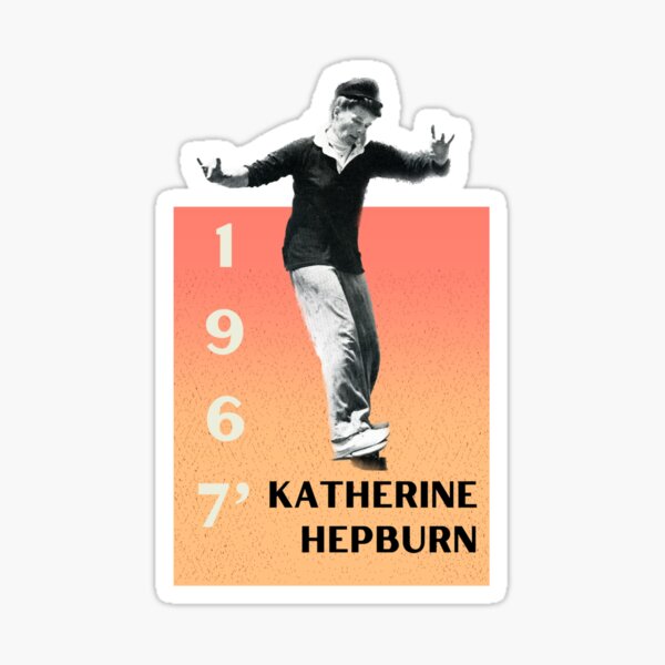 Item preview, Katherine Hepburn Skateboarding designed and sold by Rhubarb-Custard.