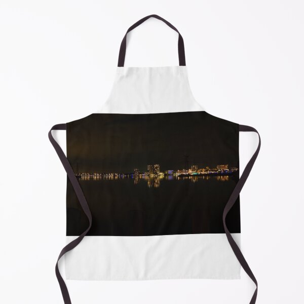 Item preview, Skyline of the city of Almere at night designed and sold by Dolfilms.