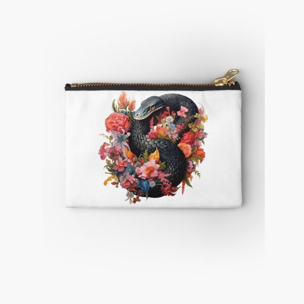 Item preview, Snake and Flowers designed and sold by hennahsheikh.