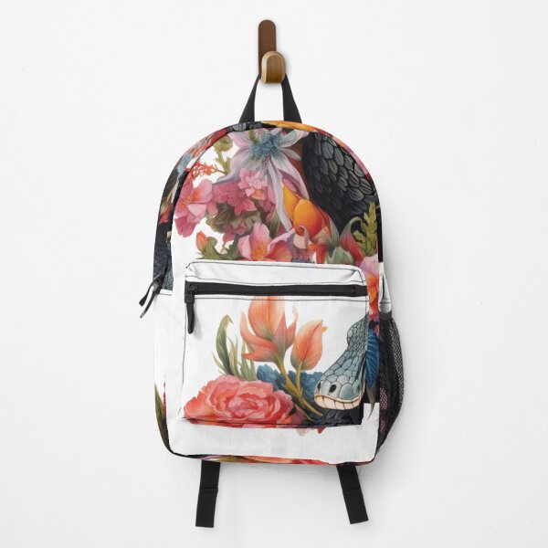 Item preview, Snake and Flowers designed and sold by hennahsheikh.