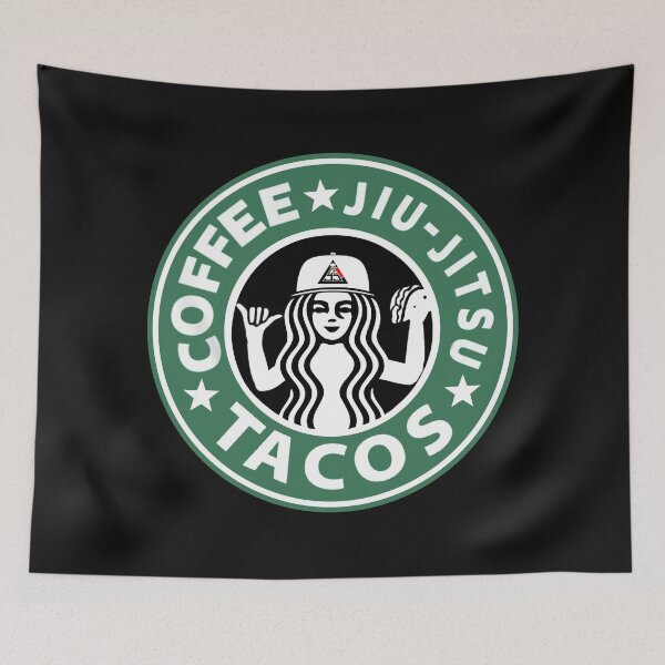 Item preview, Coffee BJJ Tacos designed and sold by LCJiuJitsu.