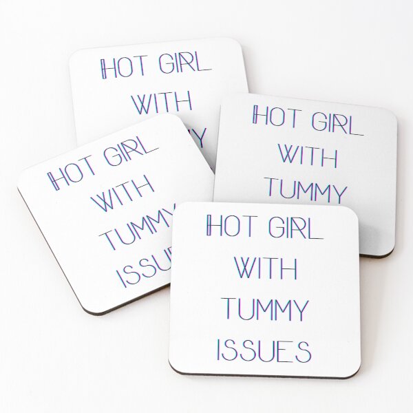 Item preview, Hot Girl With Tummy Issues designed and sold by Jade Gem.
