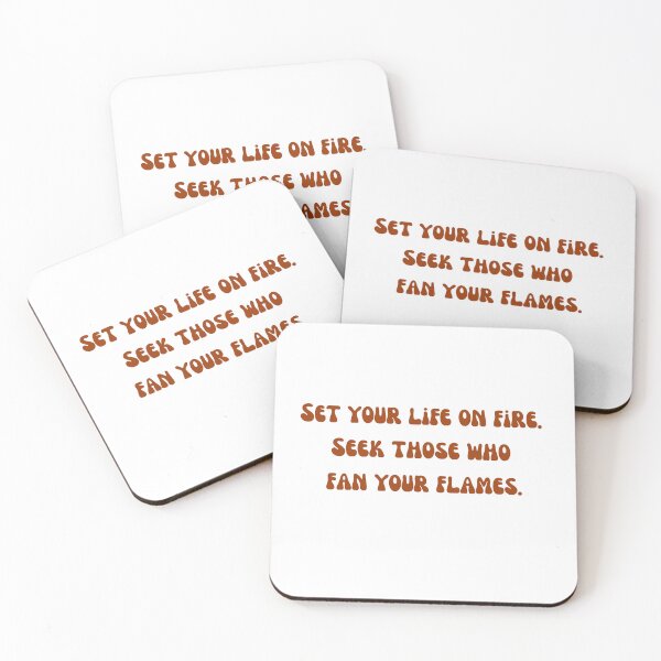 Item preview, Rumi's Flame of Passion design designed and sold by wordartistry.