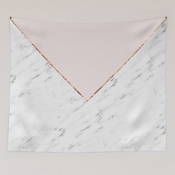 Item preview, Peony blush geometric marble designed and sold by marbleco.