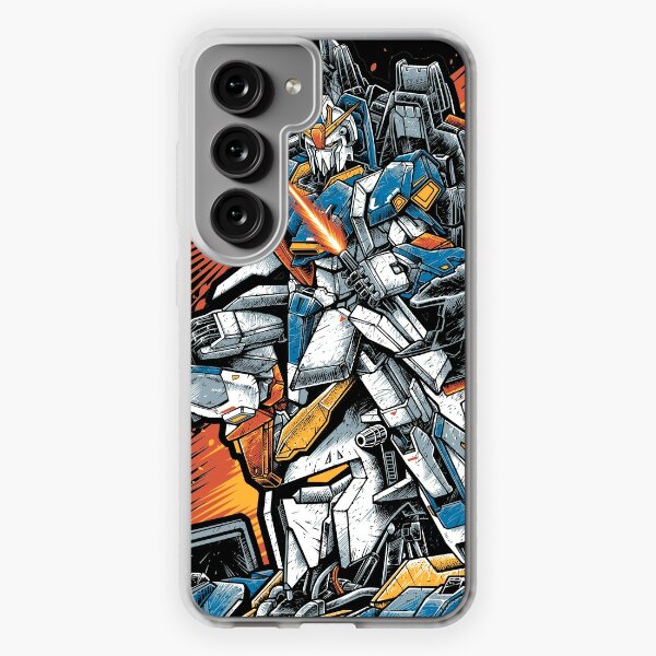 Gundam Print Soft Silicone Matt Case For Apple iPhone and Samsung