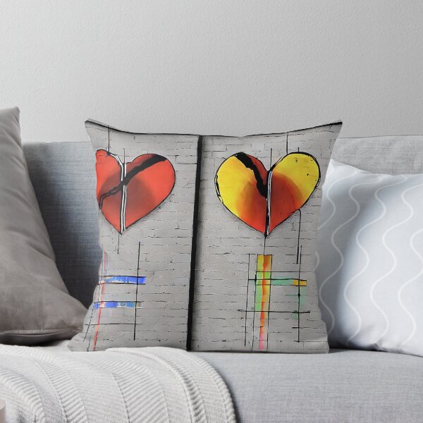 Item preview, red and yellow heart designed and sold by bogfl.