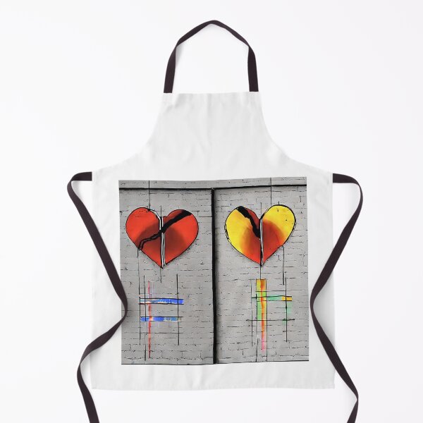 Item preview, red and yellow heart designed and sold by bogfl.