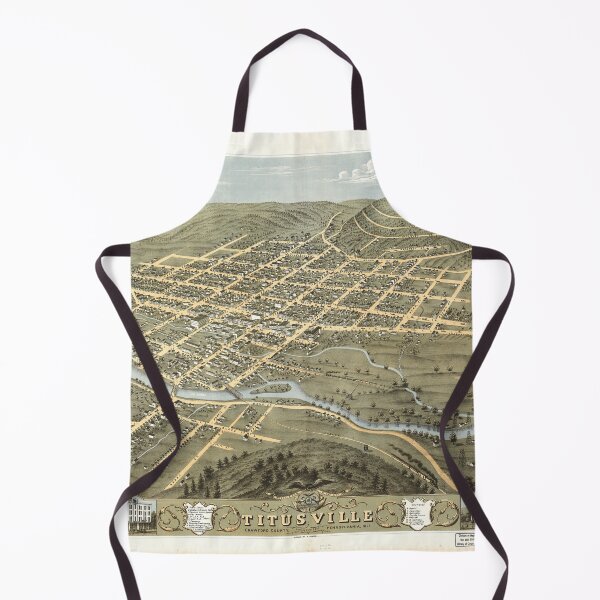 Item preview, Titusville, Pennsylvania (1871) designed and sold by allhistory.