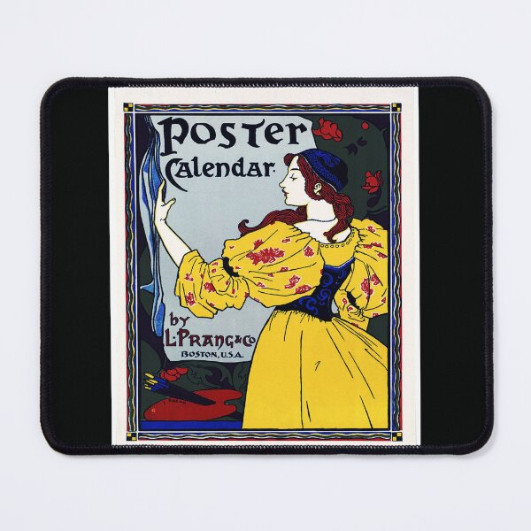 Item preview, Art Nouveau: Poster Calendar. by L. Prang & Co Created by Louis J. Rhead designed and sold by mturns57.