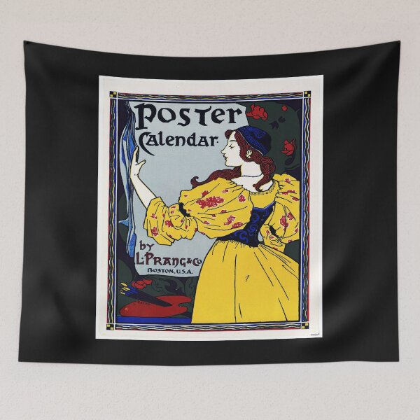 Item preview, Art Nouveau: Poster Calendar. by L. Prang & Co Created by Louis J. Rhead designed and sold by mturns57.