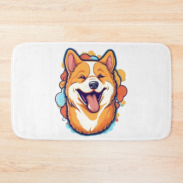 Item preview, Friendly and Playful Akita Inu - Charming Design for Dog Lovers designed and sold by SADStyleDesigns.