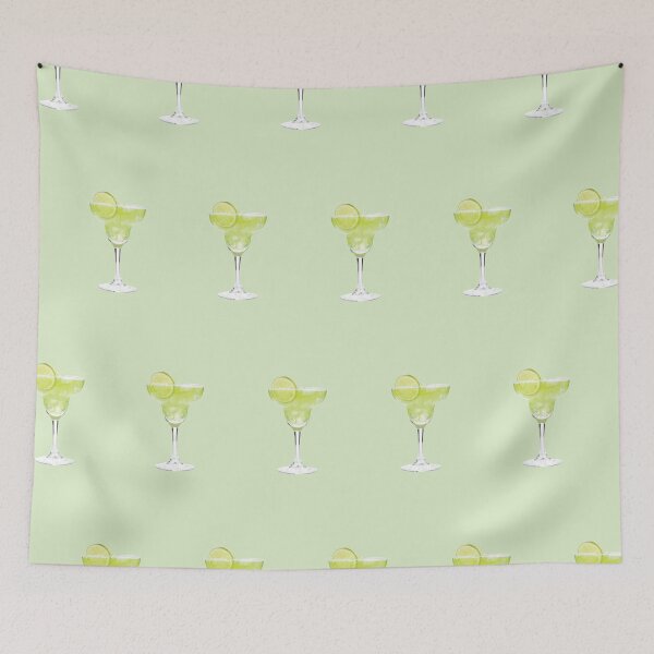 Item preview, Margarita Cocktail Pattern designed and sold by nju-tone.